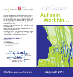 Auf sein Wort hin… - Berufungspastoral