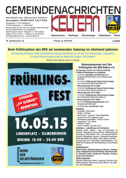 Herunterladen - Gemeindenachrichten Keltern