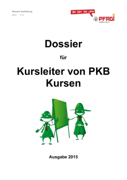 Dossier Kursleiter von PKB Kursen