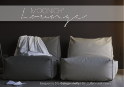 Order-Katalog - MOONICH Lounge
