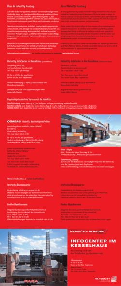 INFOCENTER IM KESSELHAUS