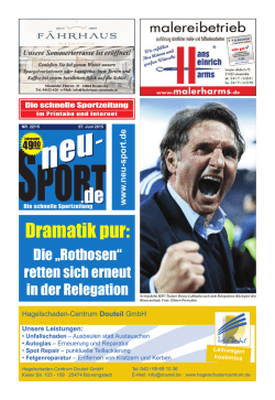 Dramatik pur: - Neu