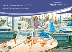 Hotel-Arrangements 2015