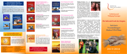 Info flyer Seminare 2015-2016
