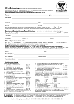 PDF-Format - Jack Russell Terrier Verein eV