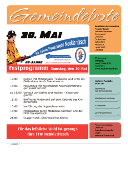 Nr. 07 - Mai 2015 - Gemeinde Neukieritzsch