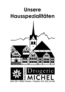 PDF "Unsere Hausspezialitäten"