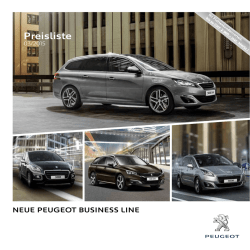 Preisliste - 5008 Business Line