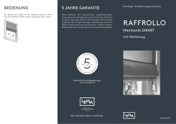 Montageanleitung Modell Smart