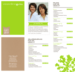 inspiration - Hautinspiration . Kosmetikstudio in Bad Salzuflen