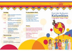 Fest der Kulturen: Kolumbien - Peace Brigades International