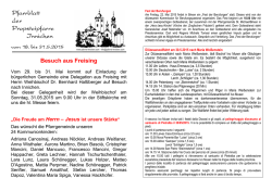 Besuch aus Freising