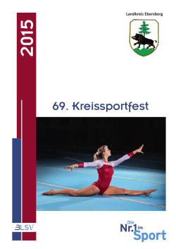 69. Kreissportfest - ATSV Kirchseeon Turnen
