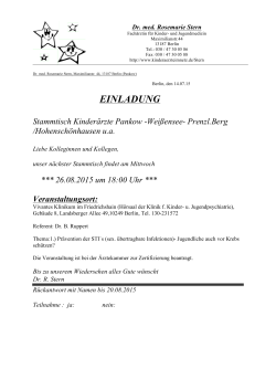Informationsblatt als pdf - Berliner Gesellschaft für Kinder
