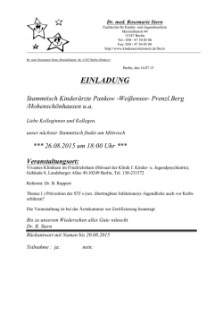 Informationsblatt als pdf - Berliner Gesellschaft f&uuml;r Kinder