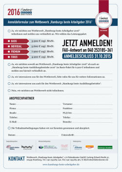 Hamburgs beste Arbeitgeber