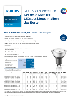 Master LEDspot - Philips Lighting