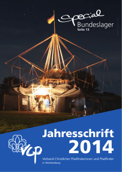 Jahresschrift2014 Ansicht - VCP in W&uuml;rttemberg