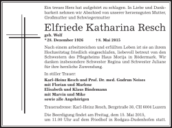 Elfriede Katharina Resch