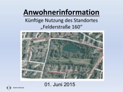 Felderstraße (Juni 2015) PDF-Datei, 1,53 MB