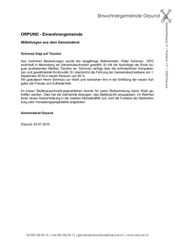 Einwohnergemeinde Orpund