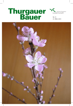 Ausgabe 13  - Verband Thurgauer Landwirtschaft