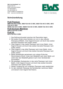 Schn&uuml;ranleitung - EWS Schuhfabrik eK