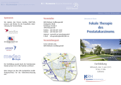 Infoflyer der Veranstaltung - Klinikum Region Hannover GmbH