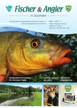 Fischer&Angler Ausgabe 1-2015 - Anglerverband "Elbflorenz