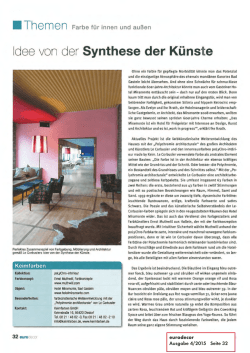 Idee von der Synthese der K&uuml;nste