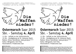 Die Waffen nieder! Die Waffen nieder!