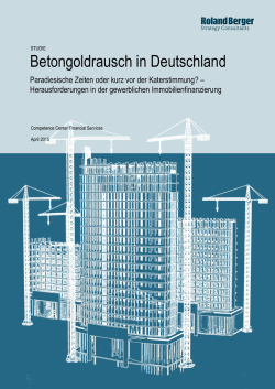 Betongoldrausch in Deutschland