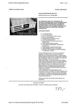 Datenblatt