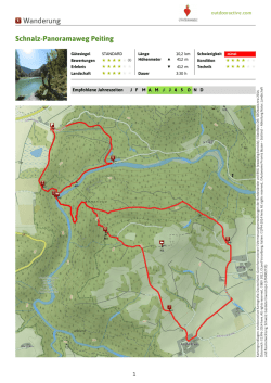 Ausführliche Tourenbeschreibung Schnalz-Panoramaweg