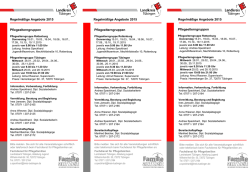 Hier finden Sie das Veranstaltungsprogramm 2015