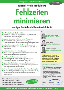 Management Circle AG - Fauth-Herkner & Partner, Neue Wege für