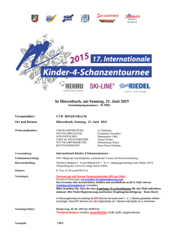 In Hinzenbach, am Sonntag, 21. Juni 2015