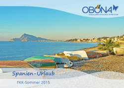 Spanien-Urlaub - Ob&ouml;na FKK