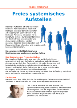 Freies systemisches Aufstellen