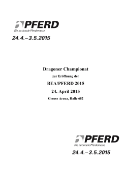 Dragoner Championat BEA/PFERD 2015 24. April 2015