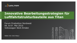 Dirk Masur, Walter AG - Centers of Competence eV