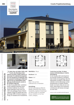 Creativ / Architektenhaus - Bauratgeber