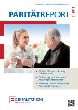 1 |2015 - Landesverband Paritätischer Niedersachsen e.V.