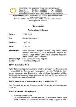 Protokoll 2 GR-Sitzung 2015 am 22 4 - Herz