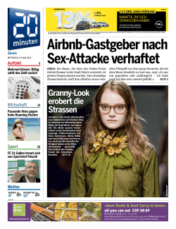 Airbnb-Gastgeber nach Sex-Attacke verhaftet