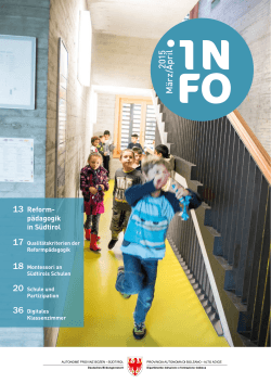 PDF - Kindergarten und Schule in Südtirol