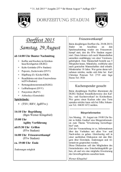 Dorfzeitung