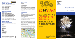 Rhein in Flammen Bonn Flyer 2015