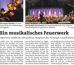 Jazzfestival - Bezirksbl&auml;tter KW 20