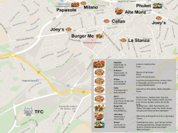 La Stanza TFC Callas Phuket Milano Papasote Alte Münz Burger